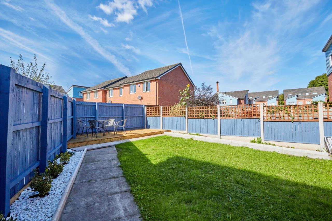 Cosy,Modern And Relaxing 3 Bedroom House With Parking Manchester Bagian luar foto